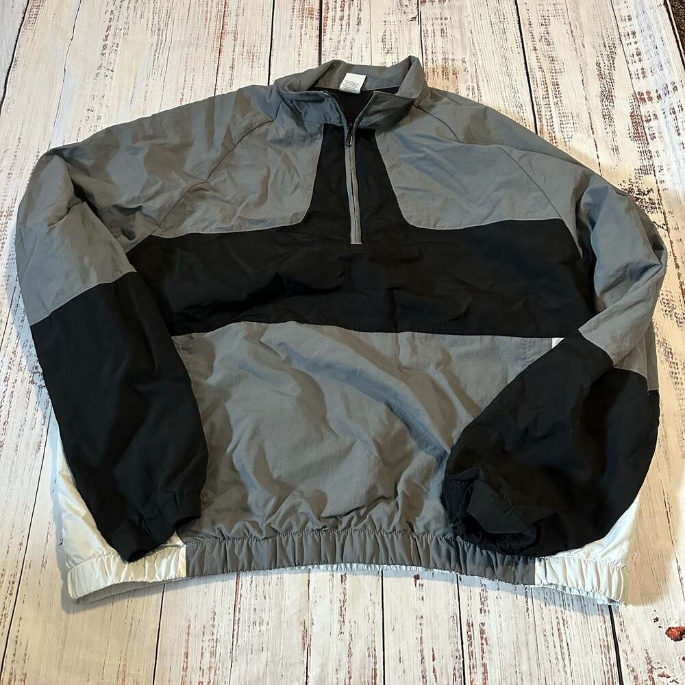 DSG Twitch + Allison Colorblock Quarter Zip Windbreaker Jacket XL